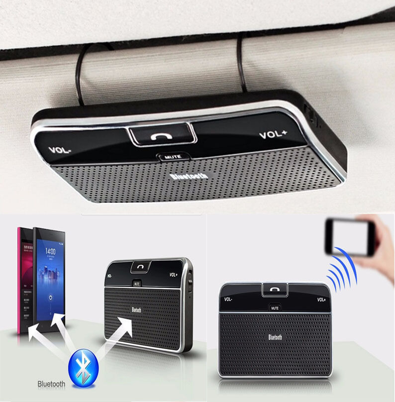 Wireless Bluetooth Car Kit Set Handsfree Speakerphone