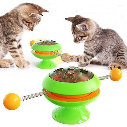 Catnip Rotatable Cat Toy