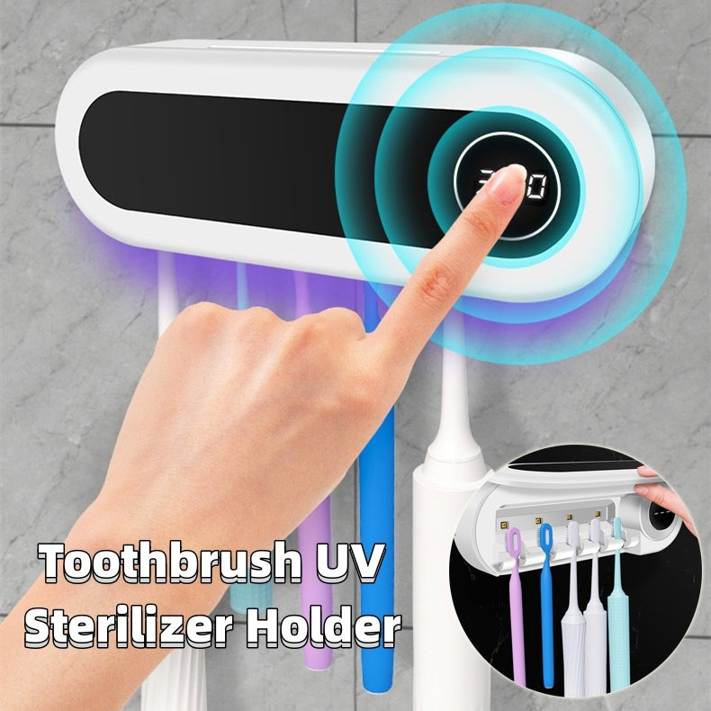 UV Sterilizer Toothbrush Holder