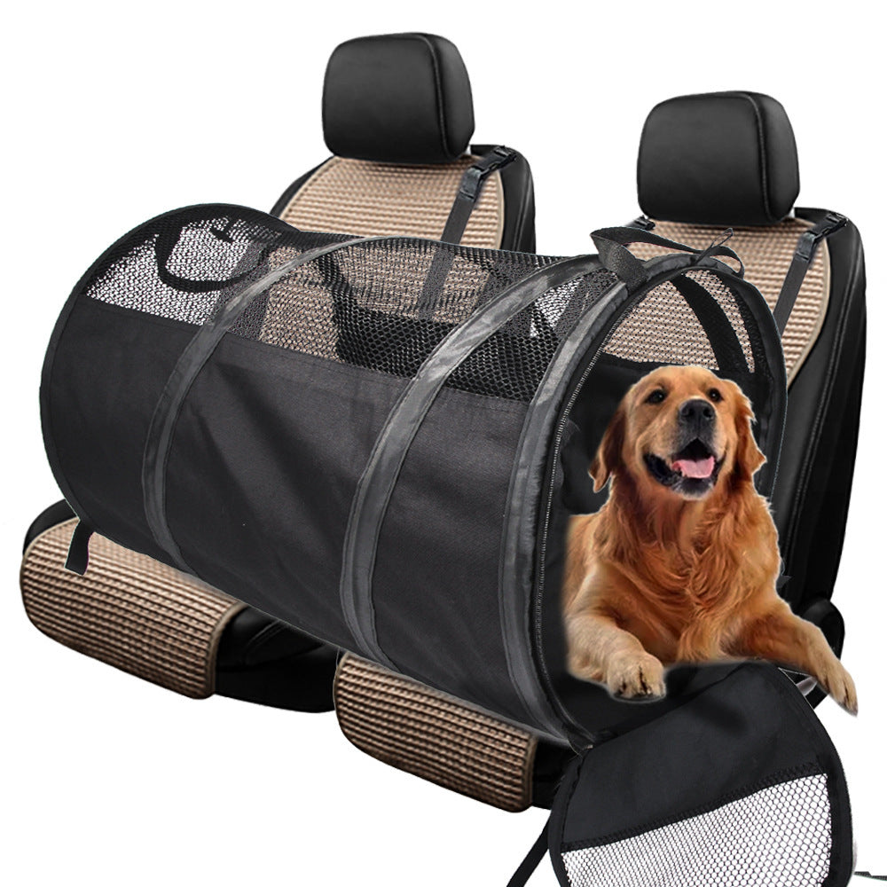 Foldable Automotive Pet Pad Backseat Tent