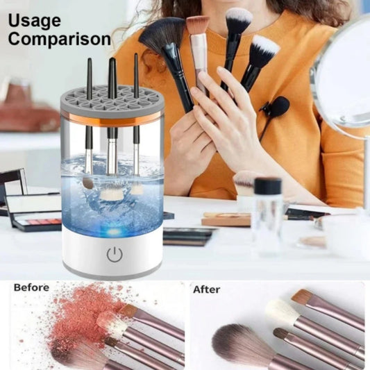 Automatic USB Rotating Makeup Brush Cleaner