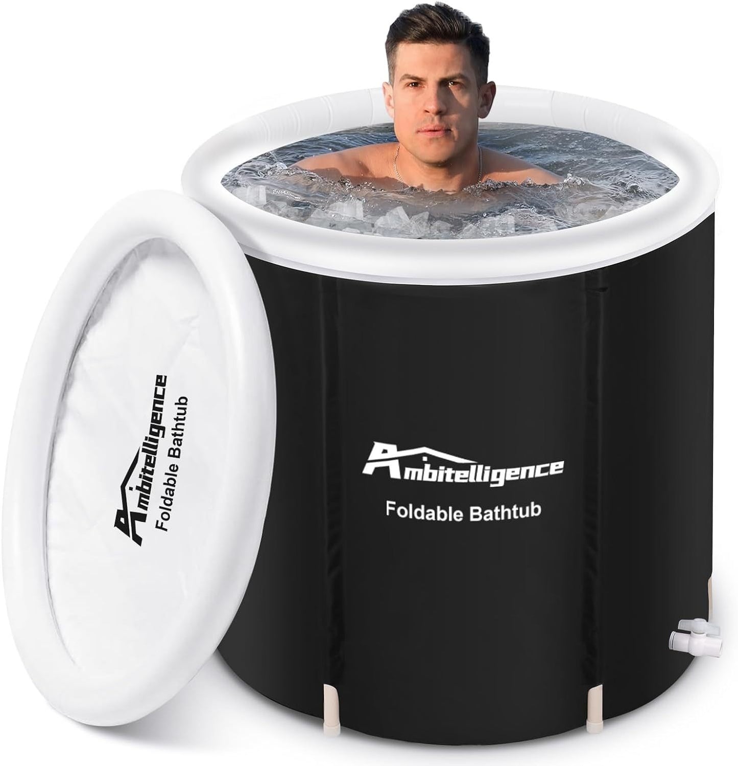 Fitness Recovery Foldable Ice Bathtub