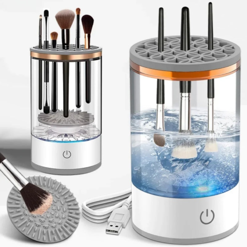 Automatic USB Rotating Makeup Brush Cleaner