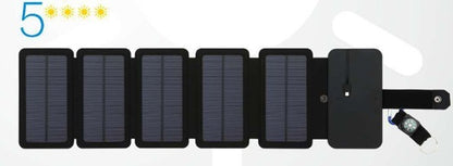 5V 2.1 A USB Outdoor Folding Solar Panel Charger