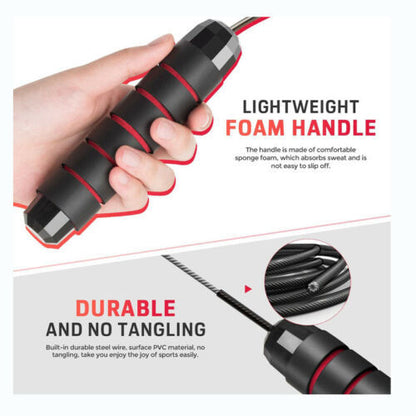 Tangle-Free Rapid Speed Jump Rope