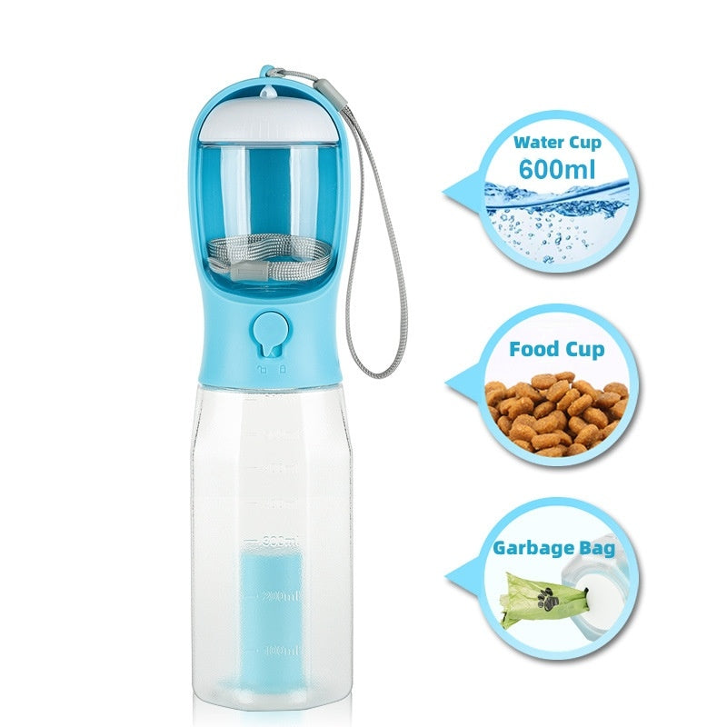 Portable Dog Water Bottle and Feeder