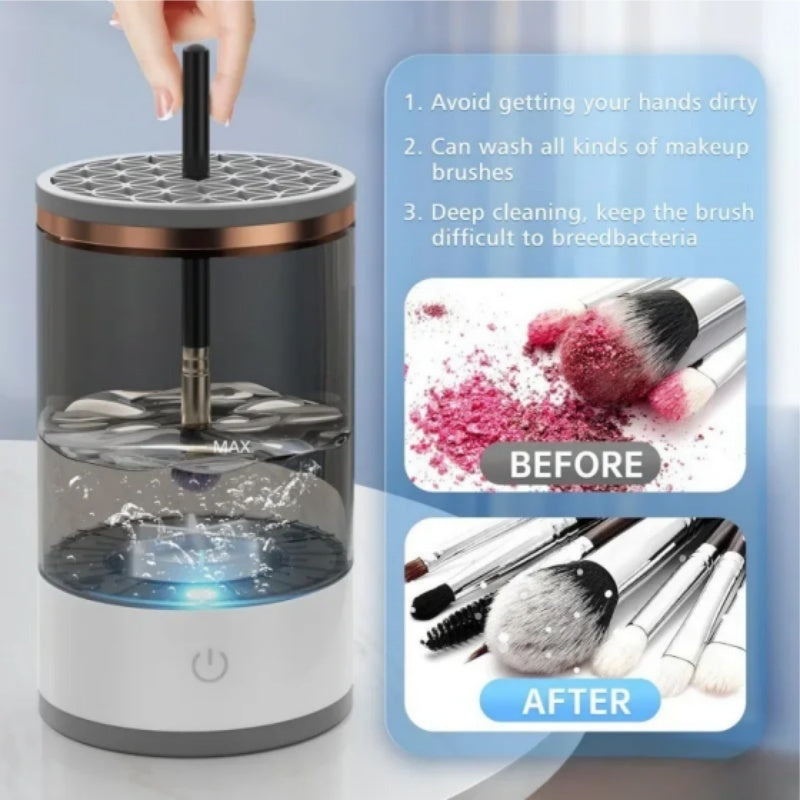 Automatic USB Rotating Makeup Brush Cleaner