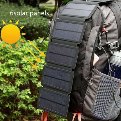 5V 2.1 A USB Outdoor Folding Solar Panel Charger